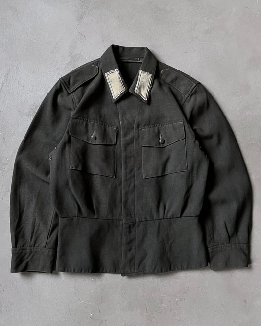 Années 60 - Veste militaire en laine anthracite - T/M