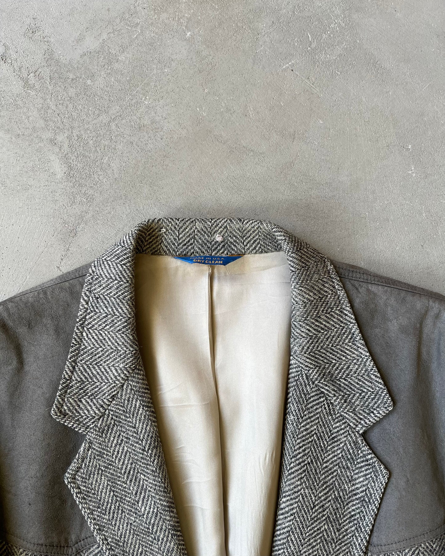 1990s - Grey Pendleton Tweed Blazer - 46