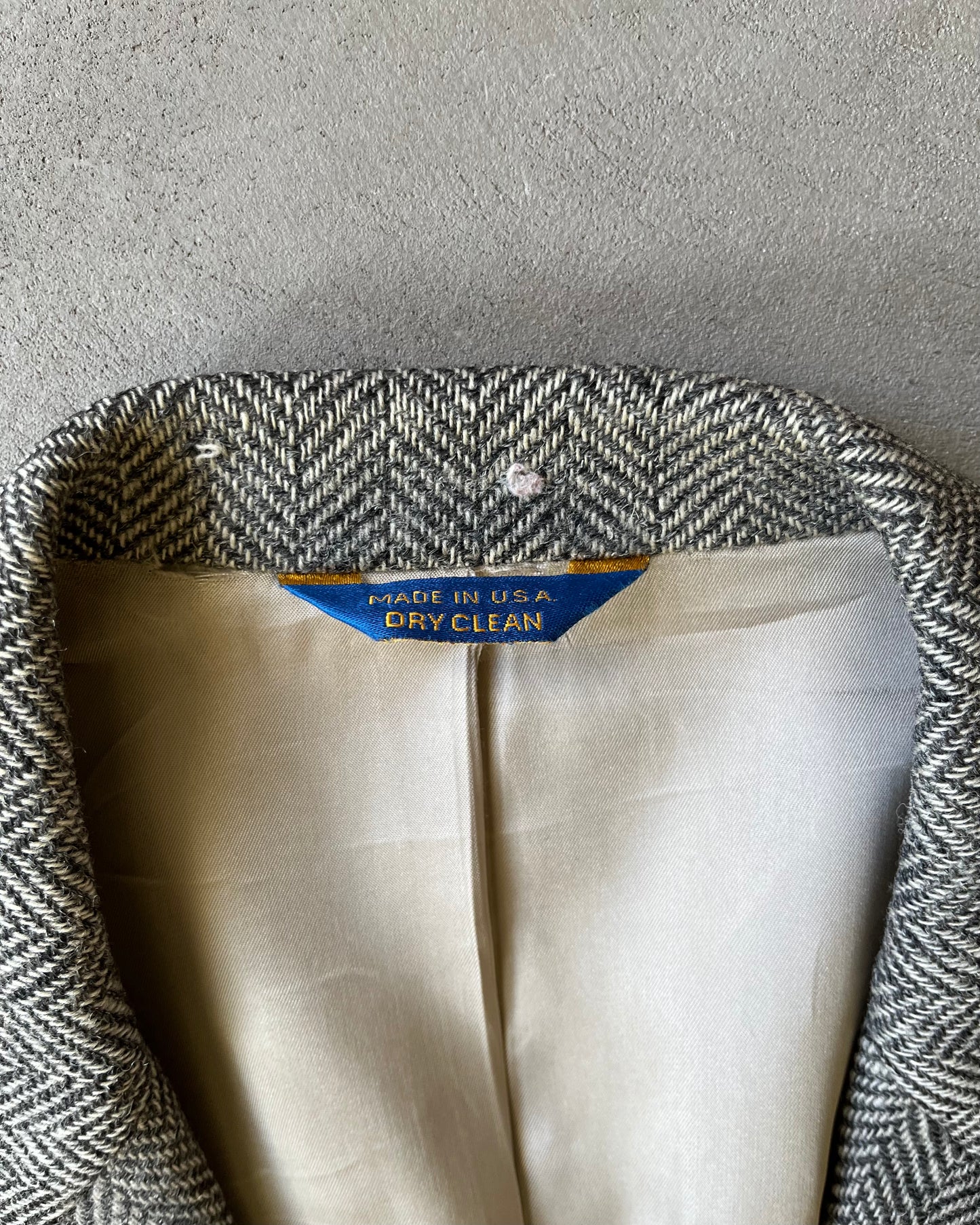 1990s - Grey Pendleton Tweed Blazer - 46