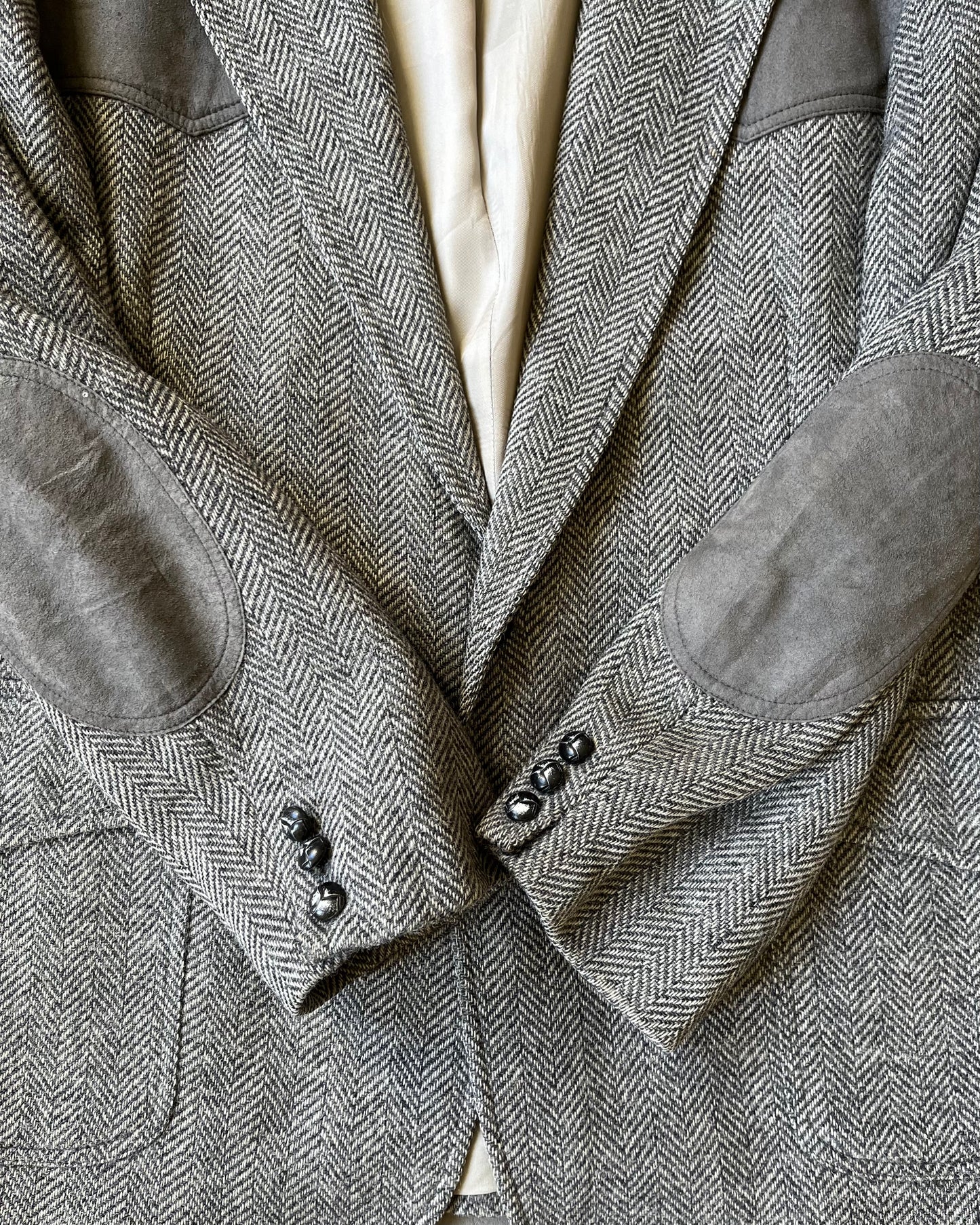 1990s - Grey Pendleton Tweed Blazer - 46