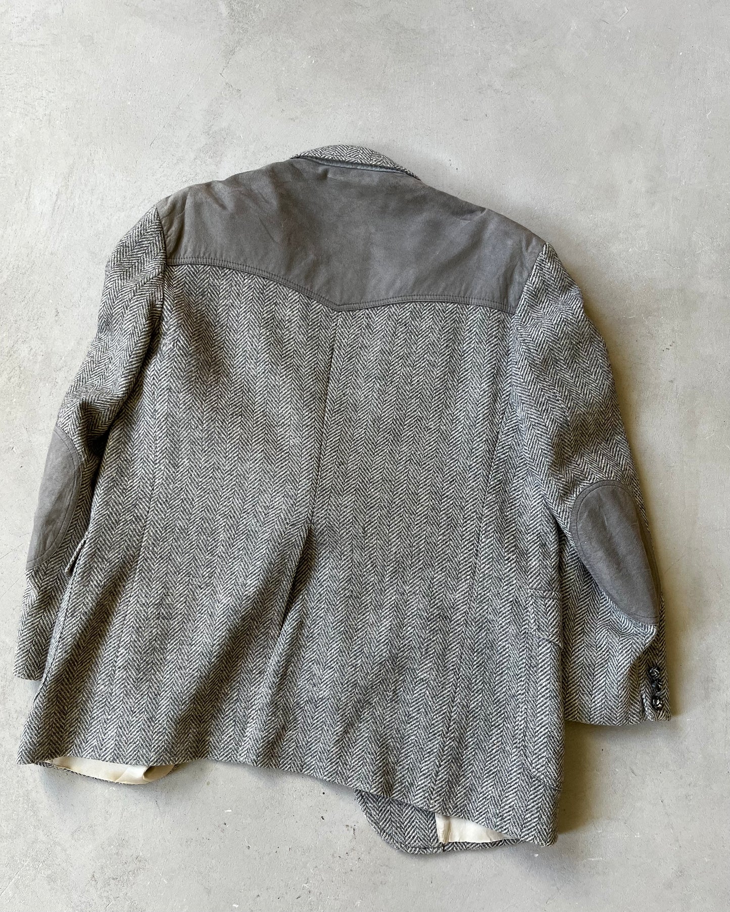 1990s - Grey Pendleton Tweed Blazer - 46