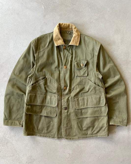 Années 50 - Veste de Chasse Red Head vert vieilli - L