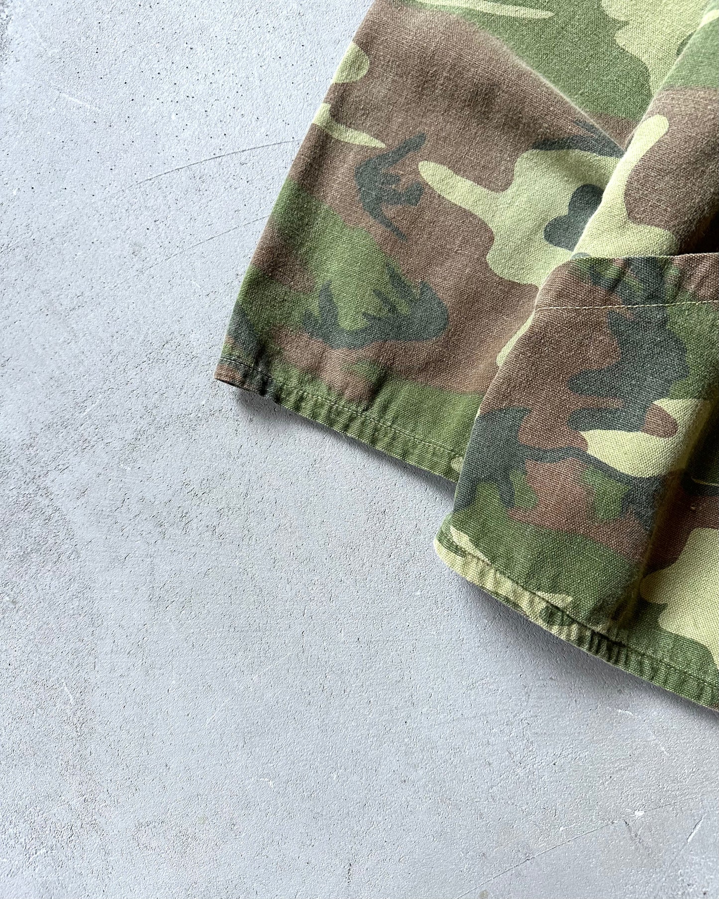 1970s - Camo Field Overshirt - S/M