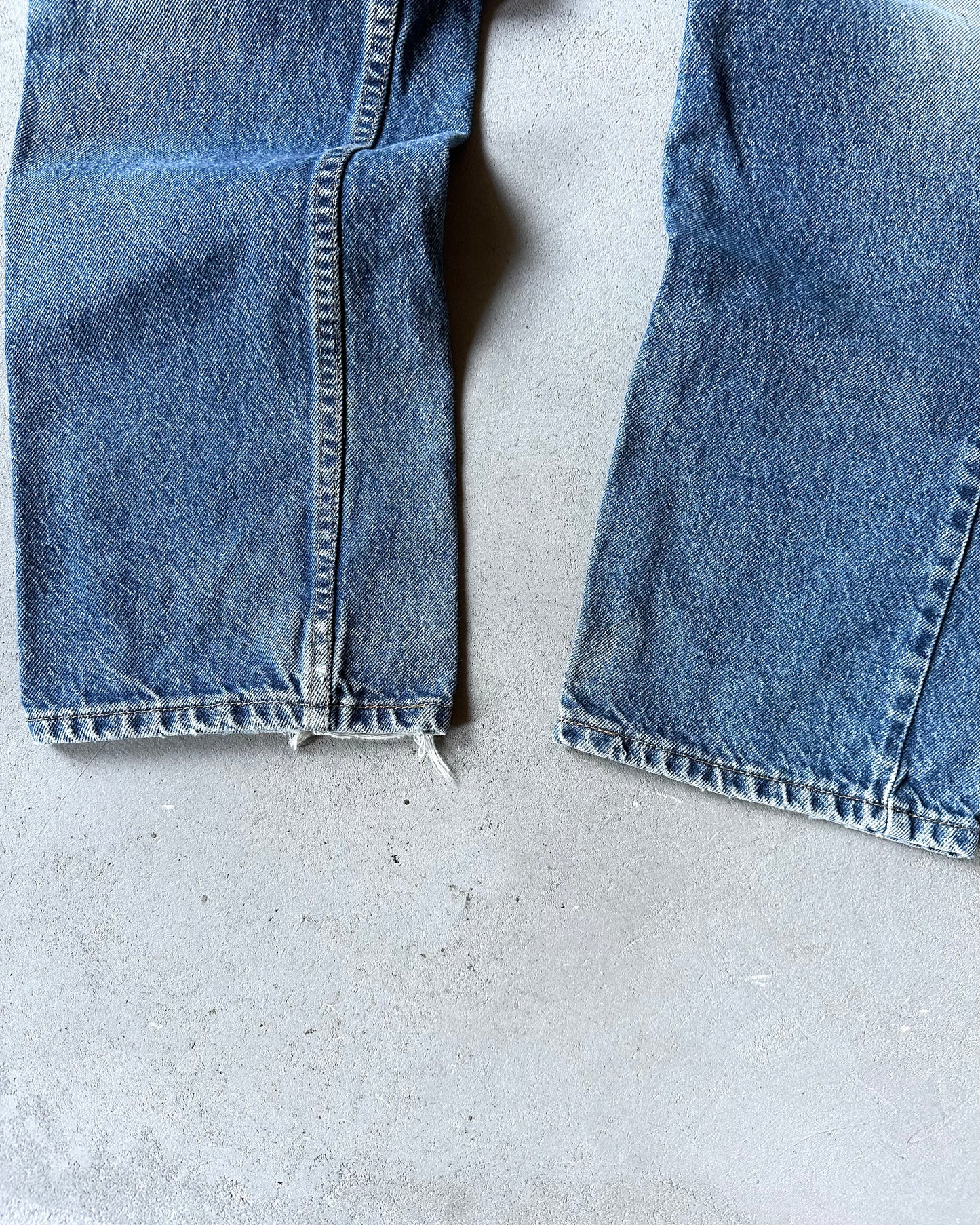 1990s - Distressed 619 Orange Tab Levi's Jeans - 30x29