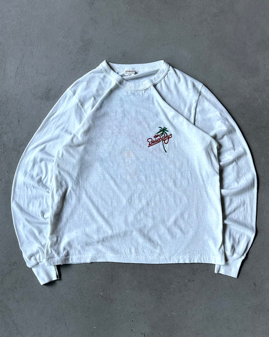 1980s - White Beach Boys Longsleeve - M
