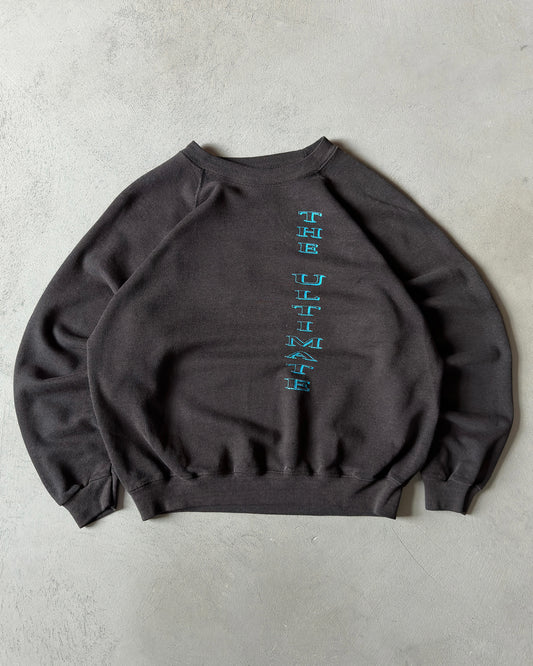 1980s - Faded Black BMW Crewneck - S/M