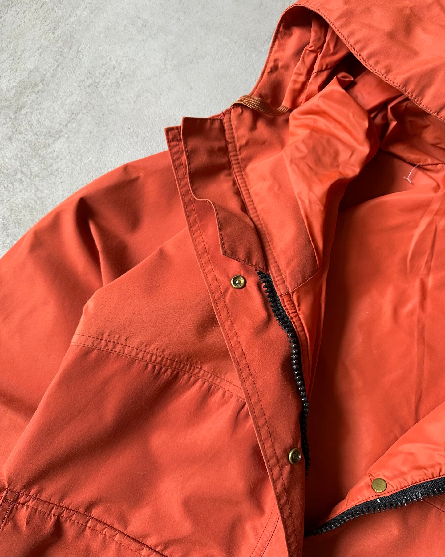 1970s - Burnt Orange REI Women's Anorak - (W)M