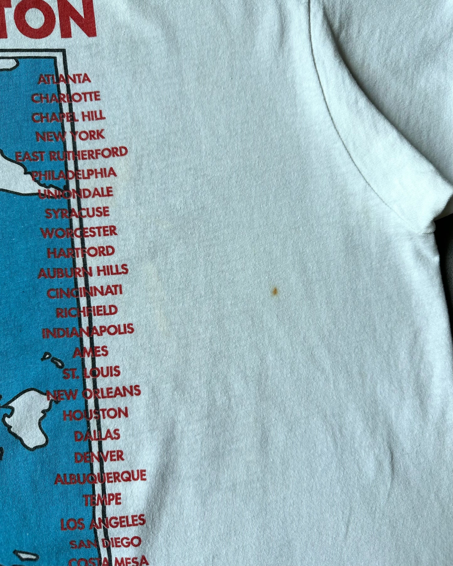 1990s - White Eric Clapton T-Shirt - M/L