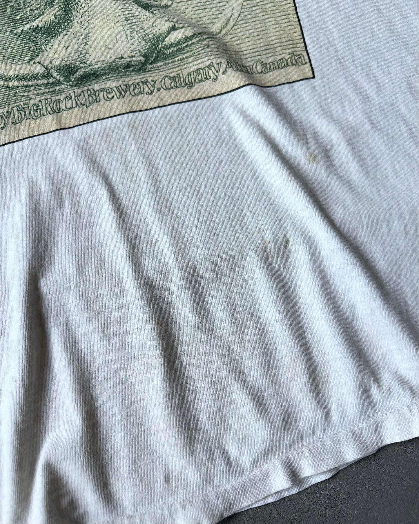 1990s - Trashed Warthog Ale T-Shirt - XL