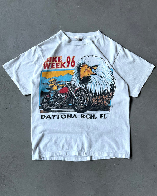 1990s - White Bike Week T-Shirt - M
