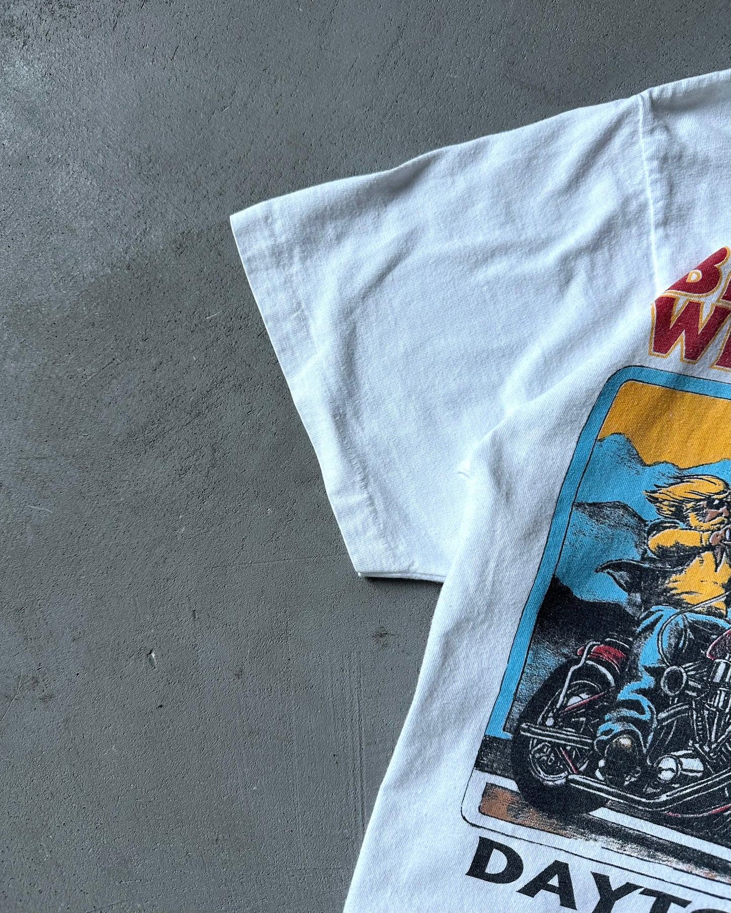 1990s - White Bike Week T-Shirt - M