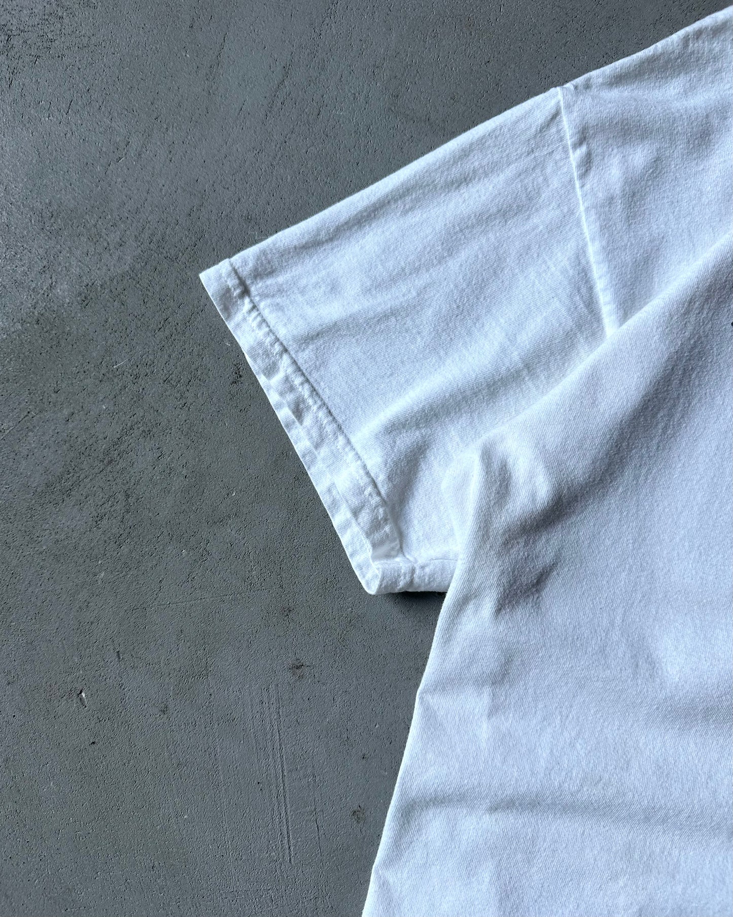 1990s - White Fosse T-Shirt - M