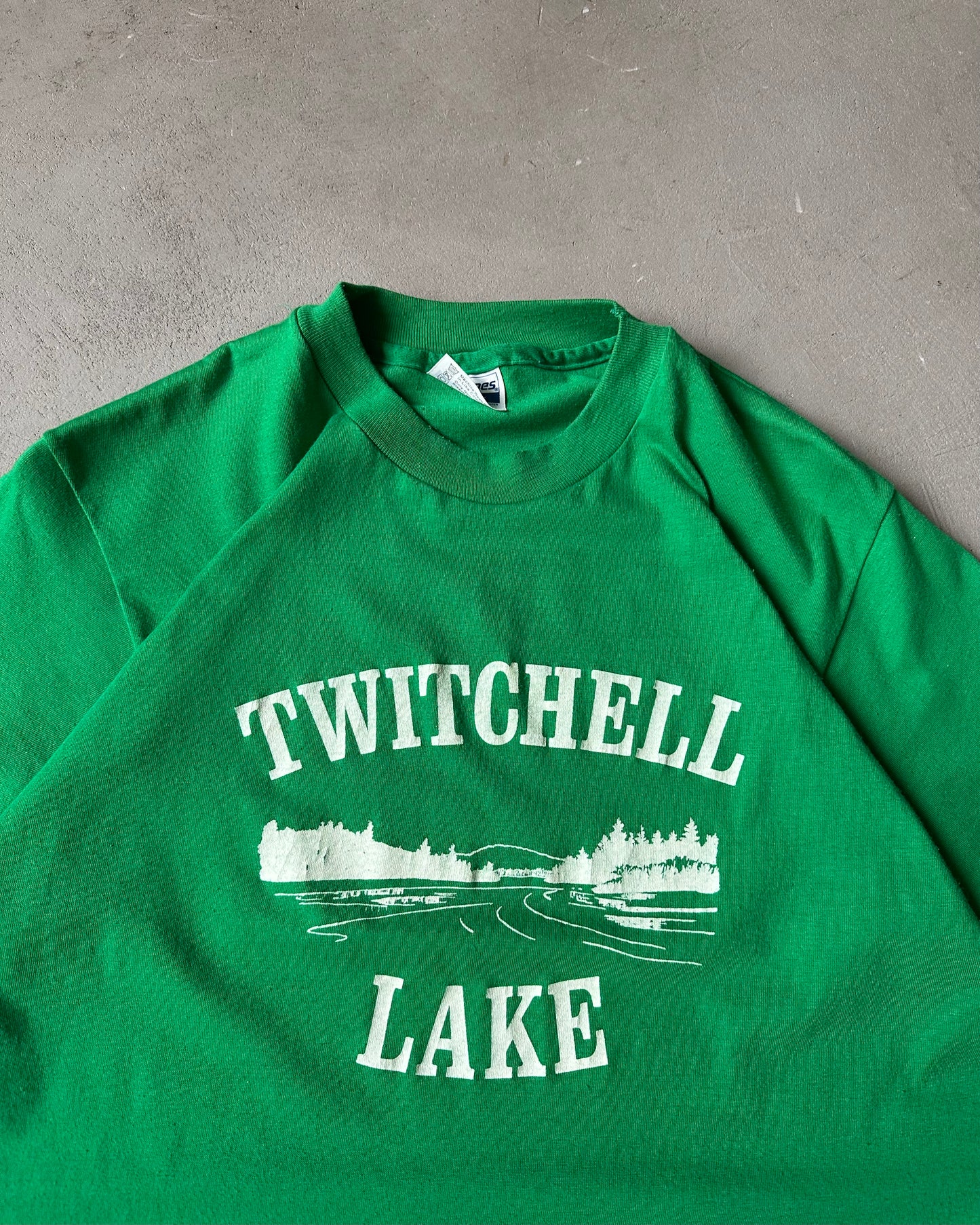 1980s - Green Twitchell Lake T-Shirt - M