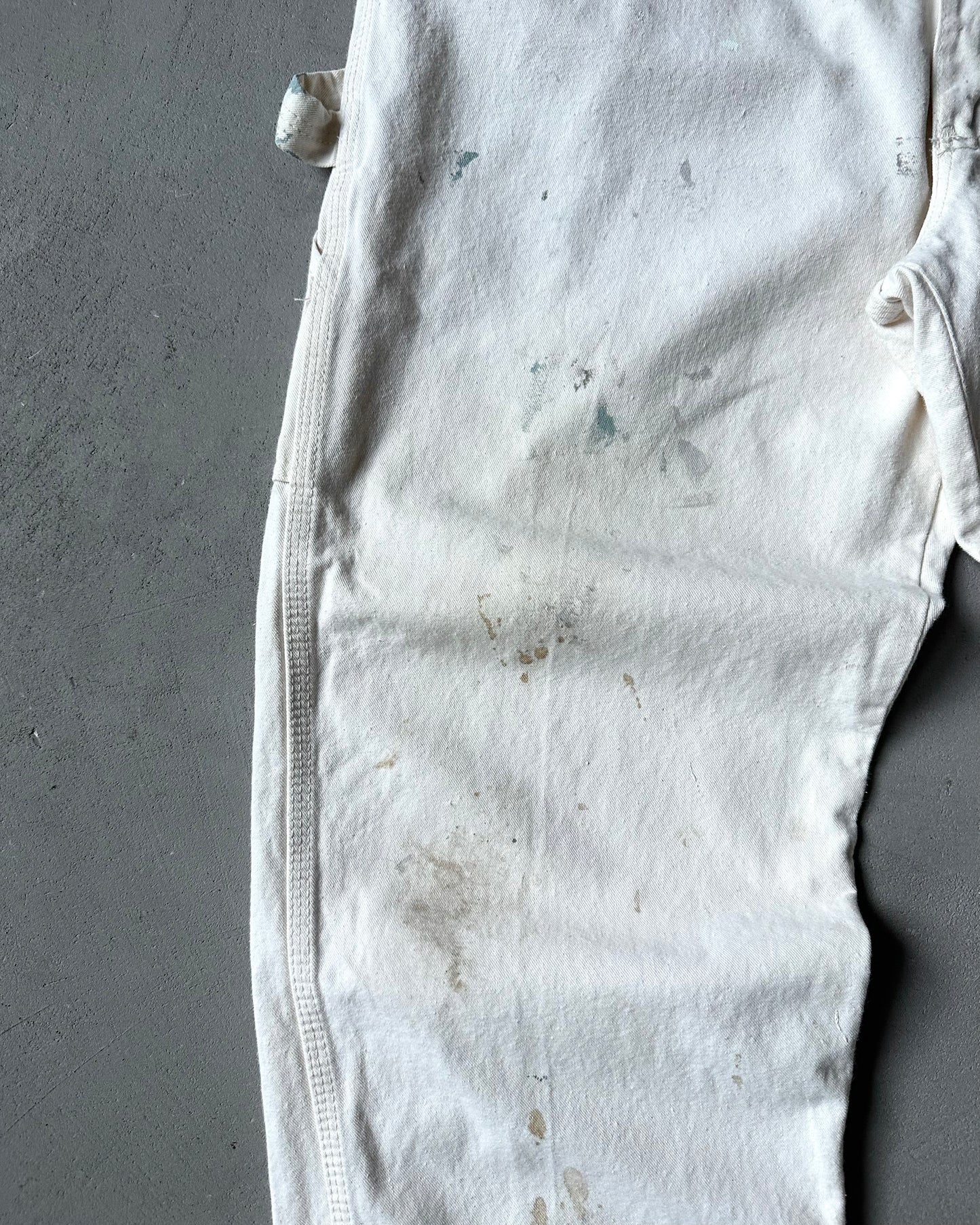 1980s - Cream Dickie's Painter Pants - 35x26