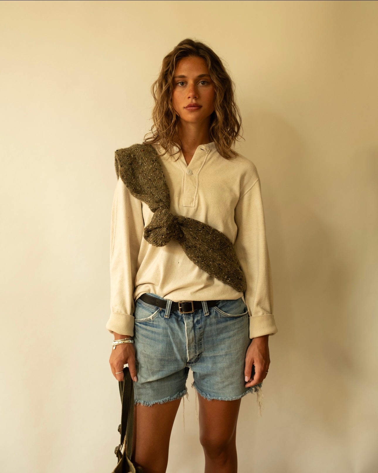 1970s - Distressed Cut Off Wrangler Shorts - 31