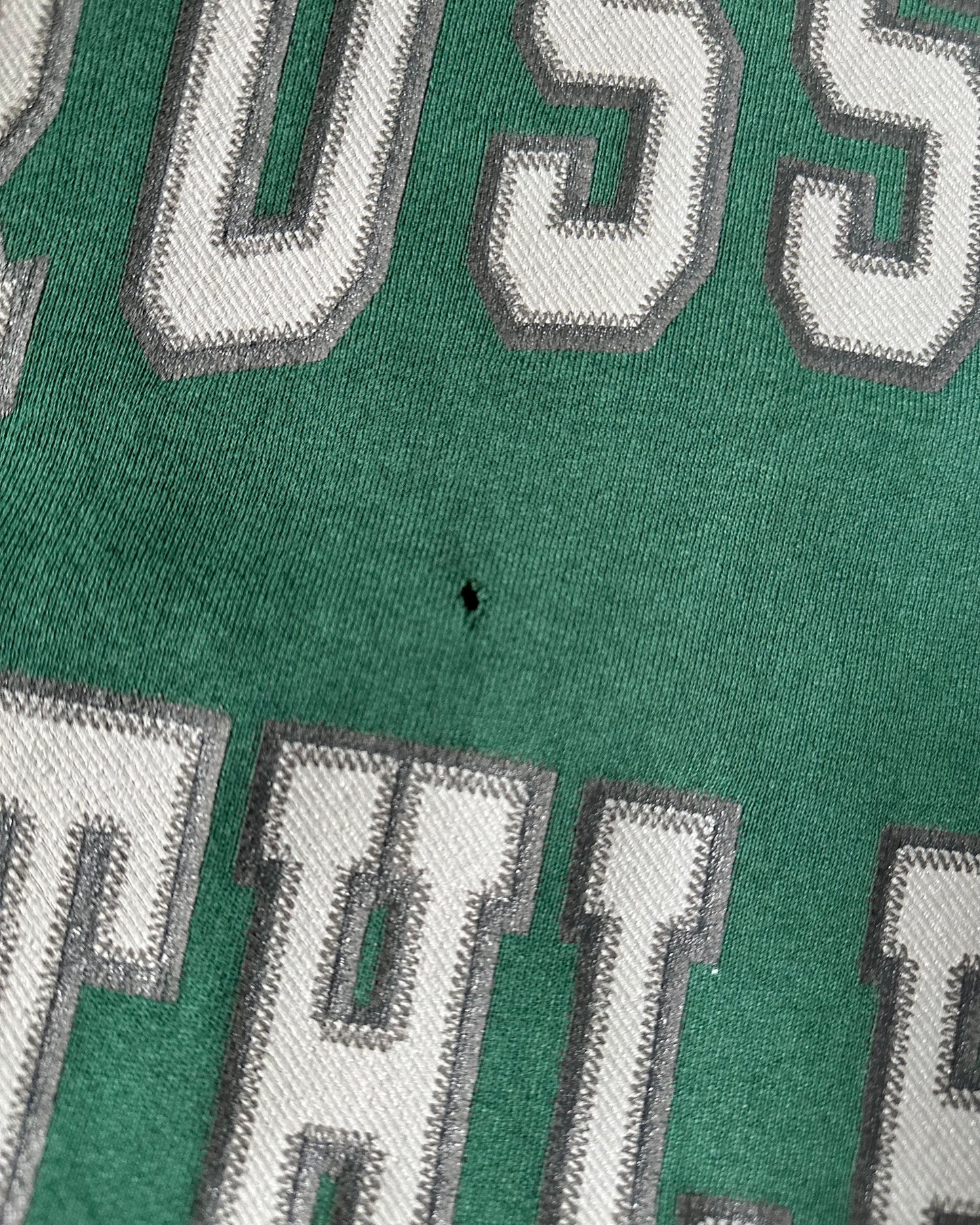 1990s - Green Russell Athletic Crewneck - L