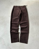 1980s - Porto Corduroy Women's Trousers - 28x32