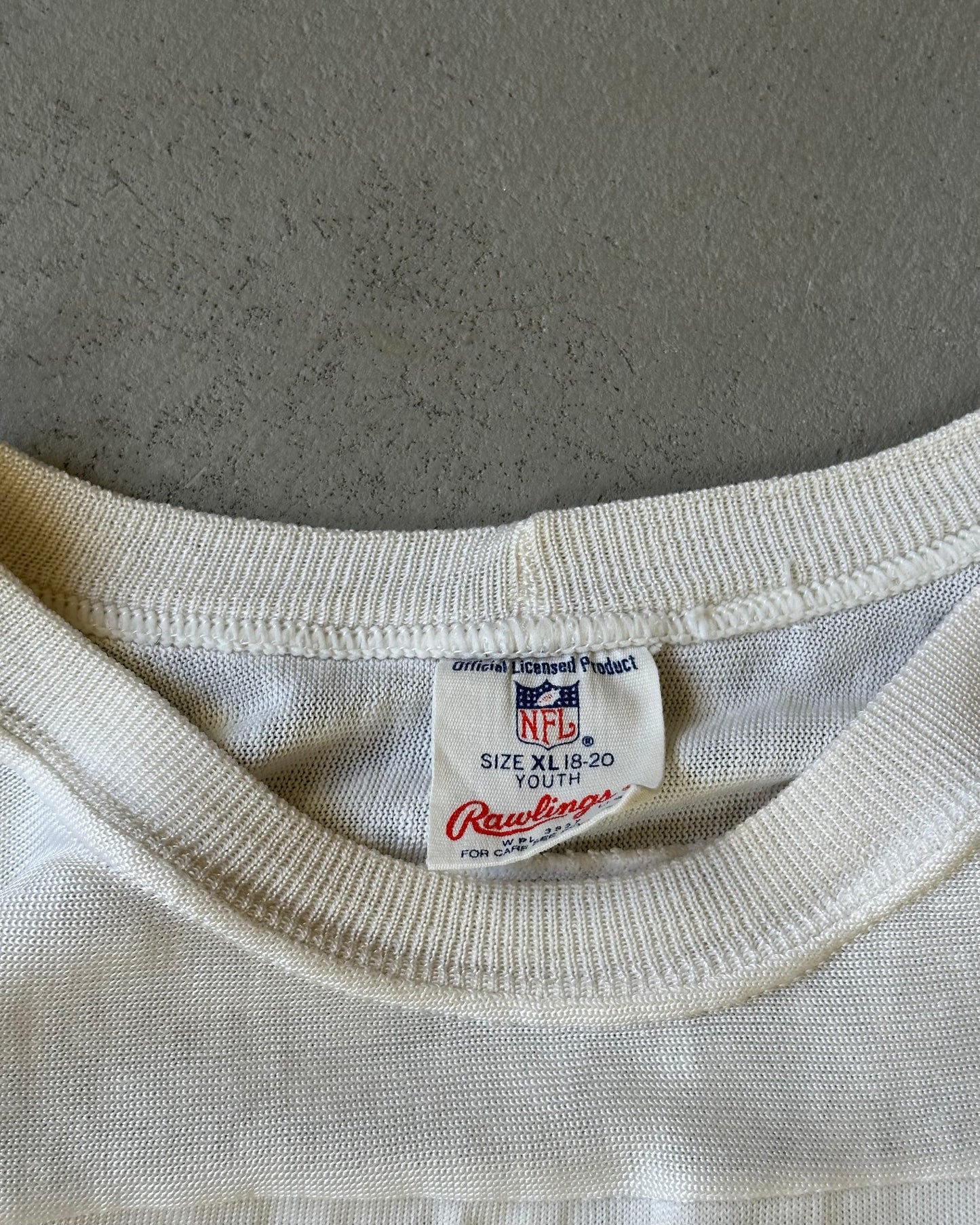 1970s - White Steelers 12 Jersey - XS/S
