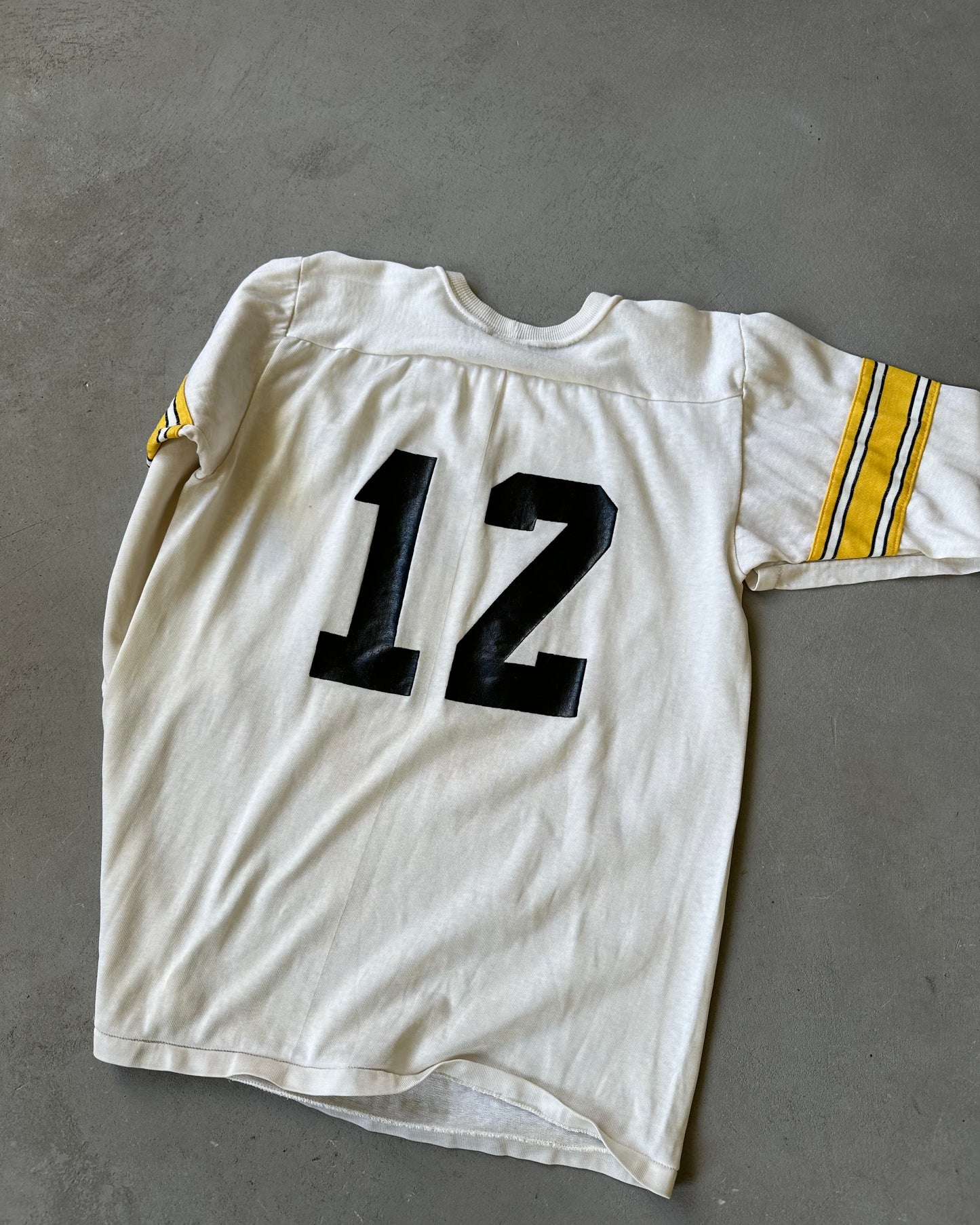 1970s - White Steelers 12 Jersey - XS/S