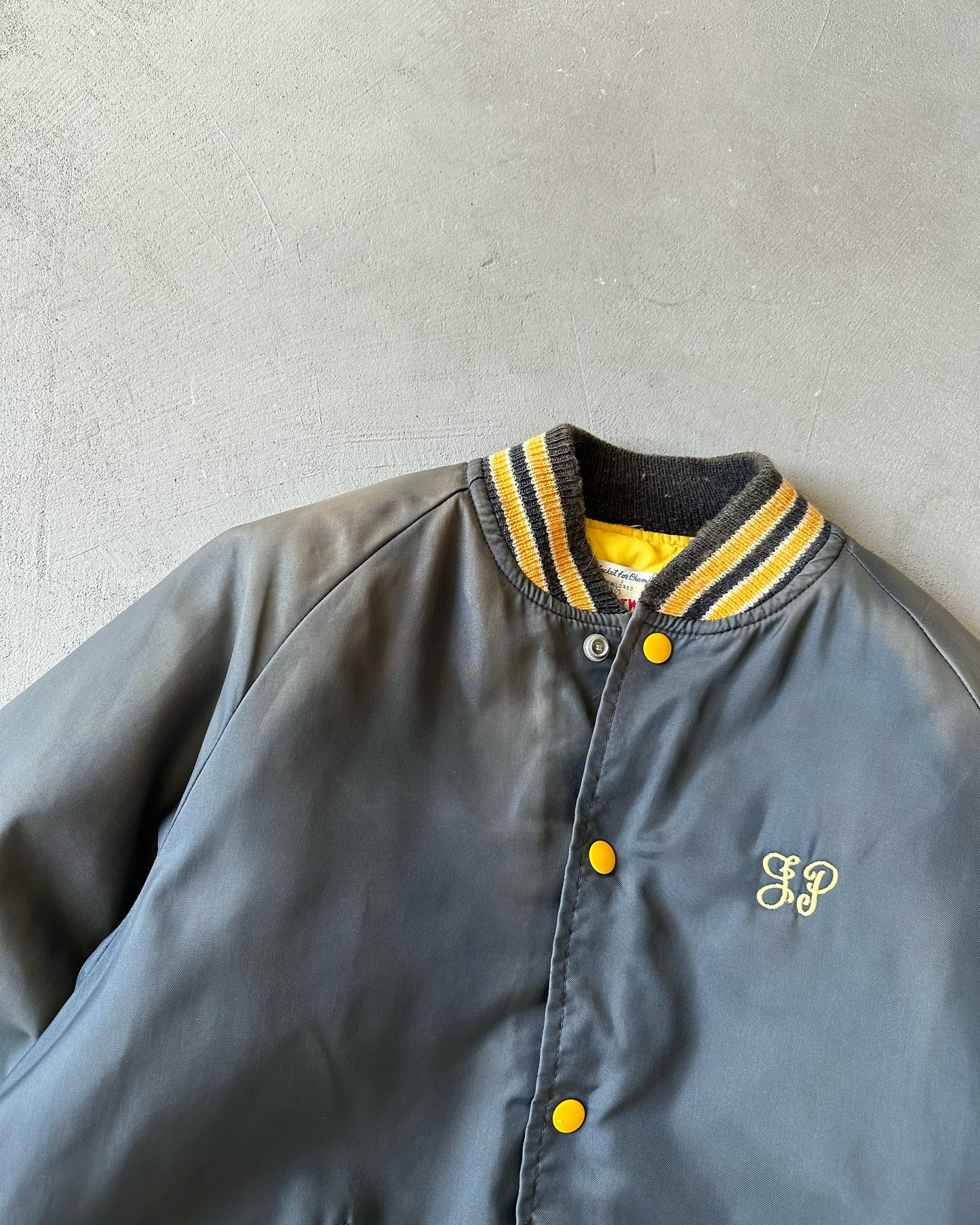 1970s - Faded Navy Butwin Army Bomber Jacket - M/L