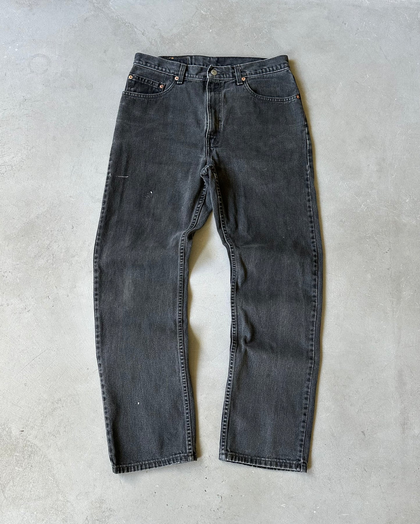 1990s - Faded Black 505 Levi’s Jeans - 34x31