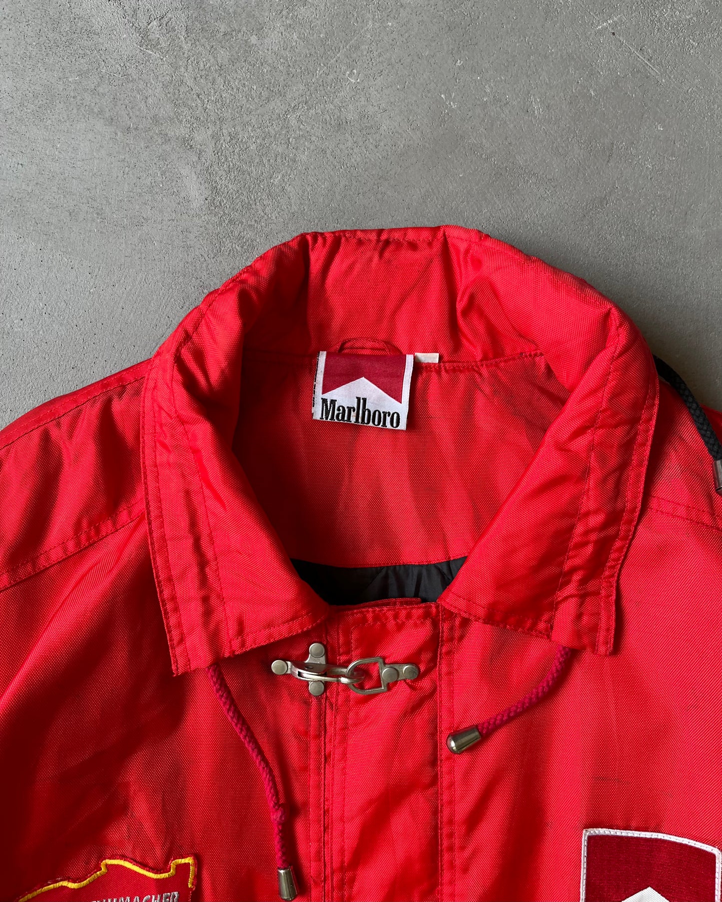 1990s - Red Marlboro Fireman Jacket - XL