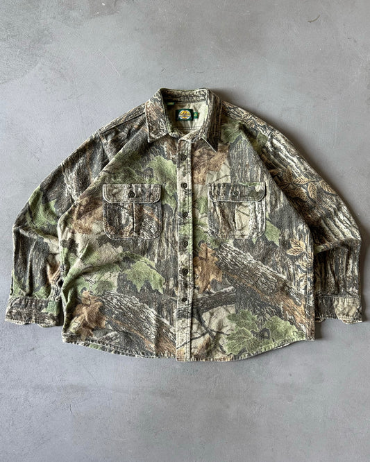 1990s - RealTree Chamois Button Up - L/XL