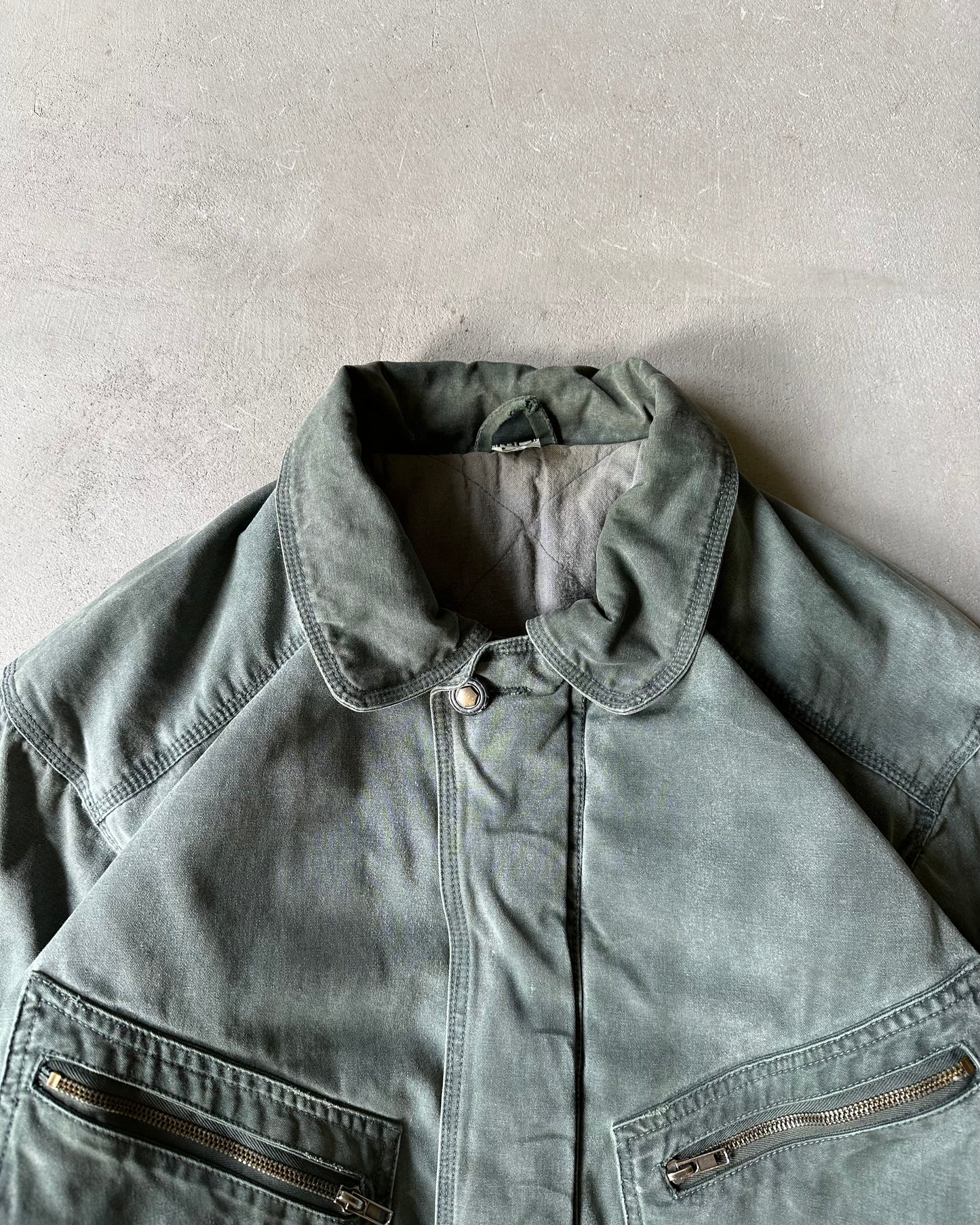 1980s - Green Utility Jacket - L/XL