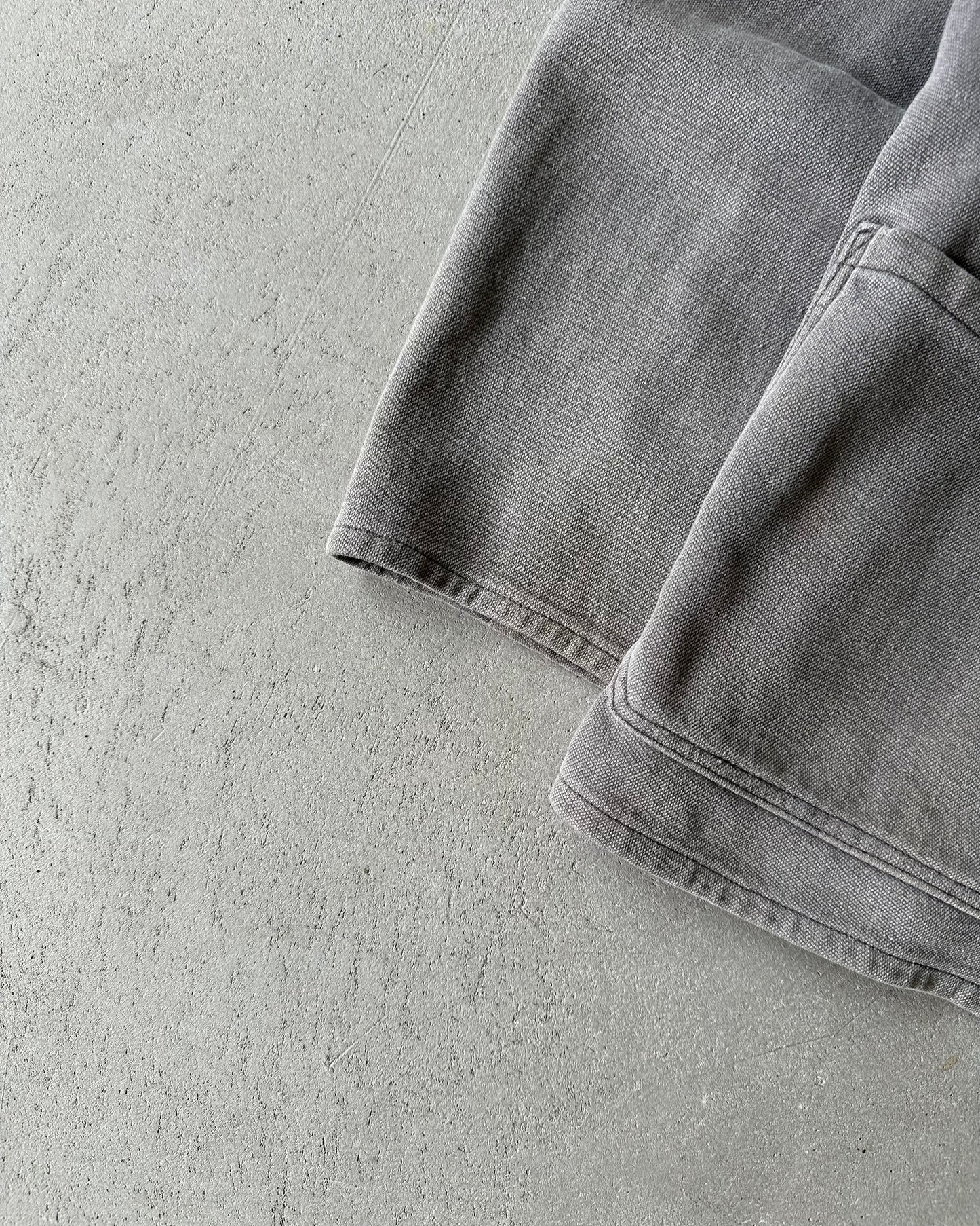 1970s - Faded Grey French Chore - M/L