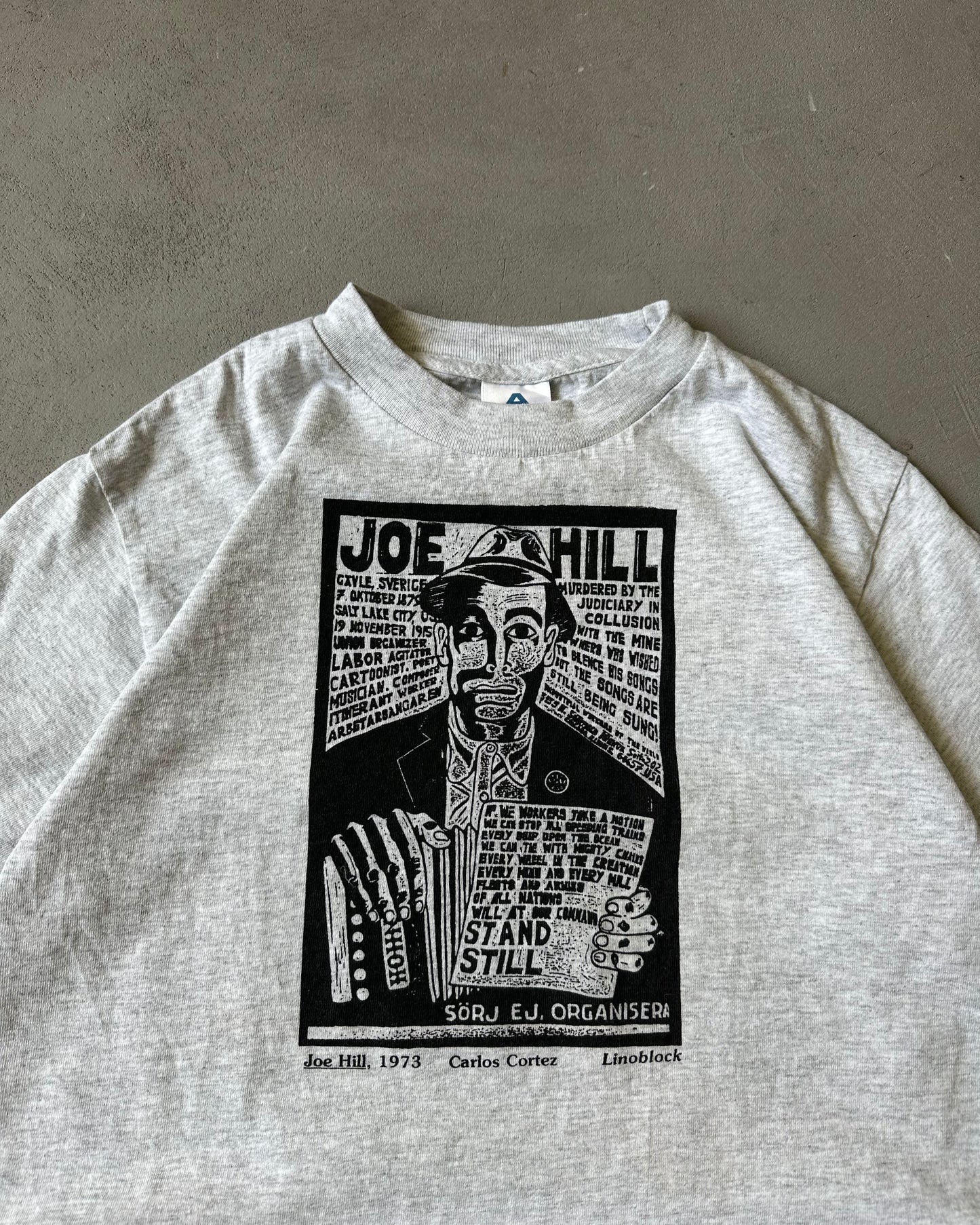 2000s - Ash Grey Joe Hill T-Shirt - XS