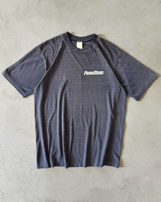 1980s - Faded Navy PennState T-Shirt - M