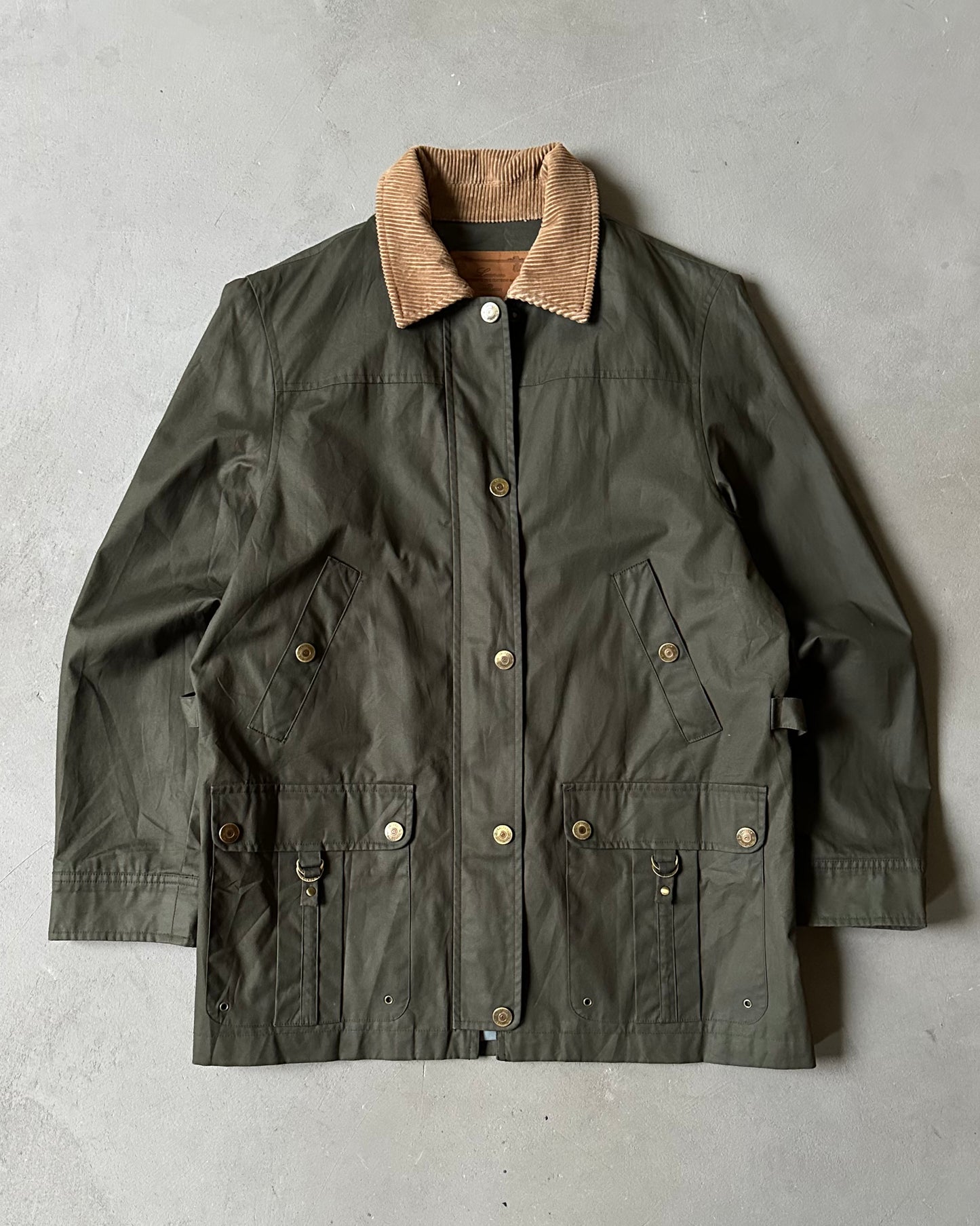 2000s - Green Lauren By RL Women's Hunting Jacket - (W)S