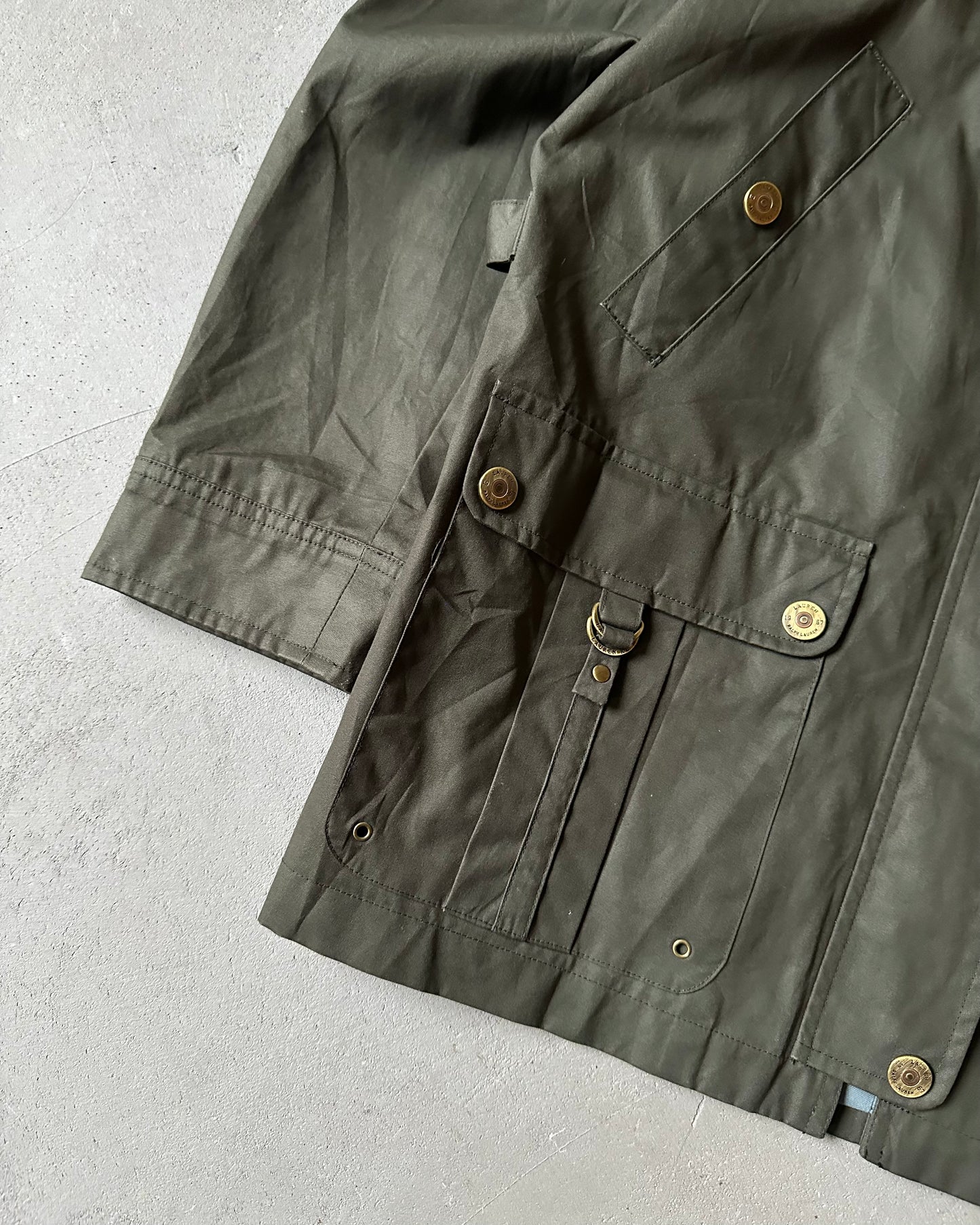 2000s - Green Lauren By RL Women's Hunting Jacket - (W)S