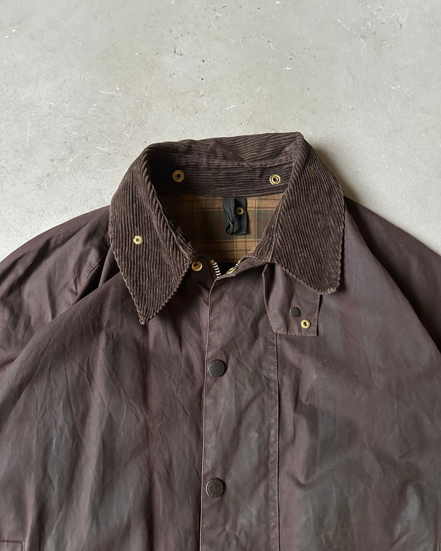 1990s - Brown Barbour Beaufort Jacket - 46