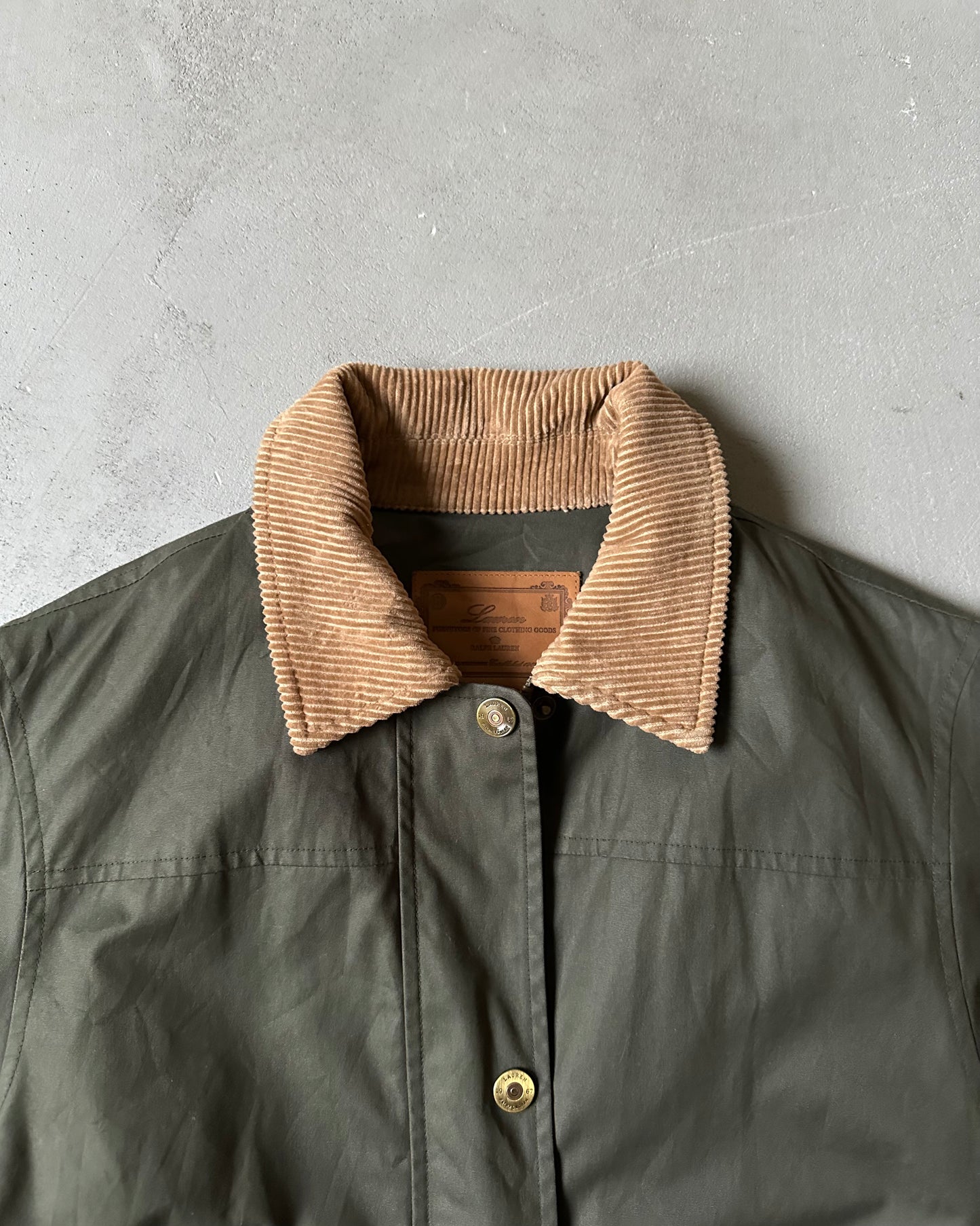 2000s - Green Lauren By RL Women's Hunting Jacket - (W)S