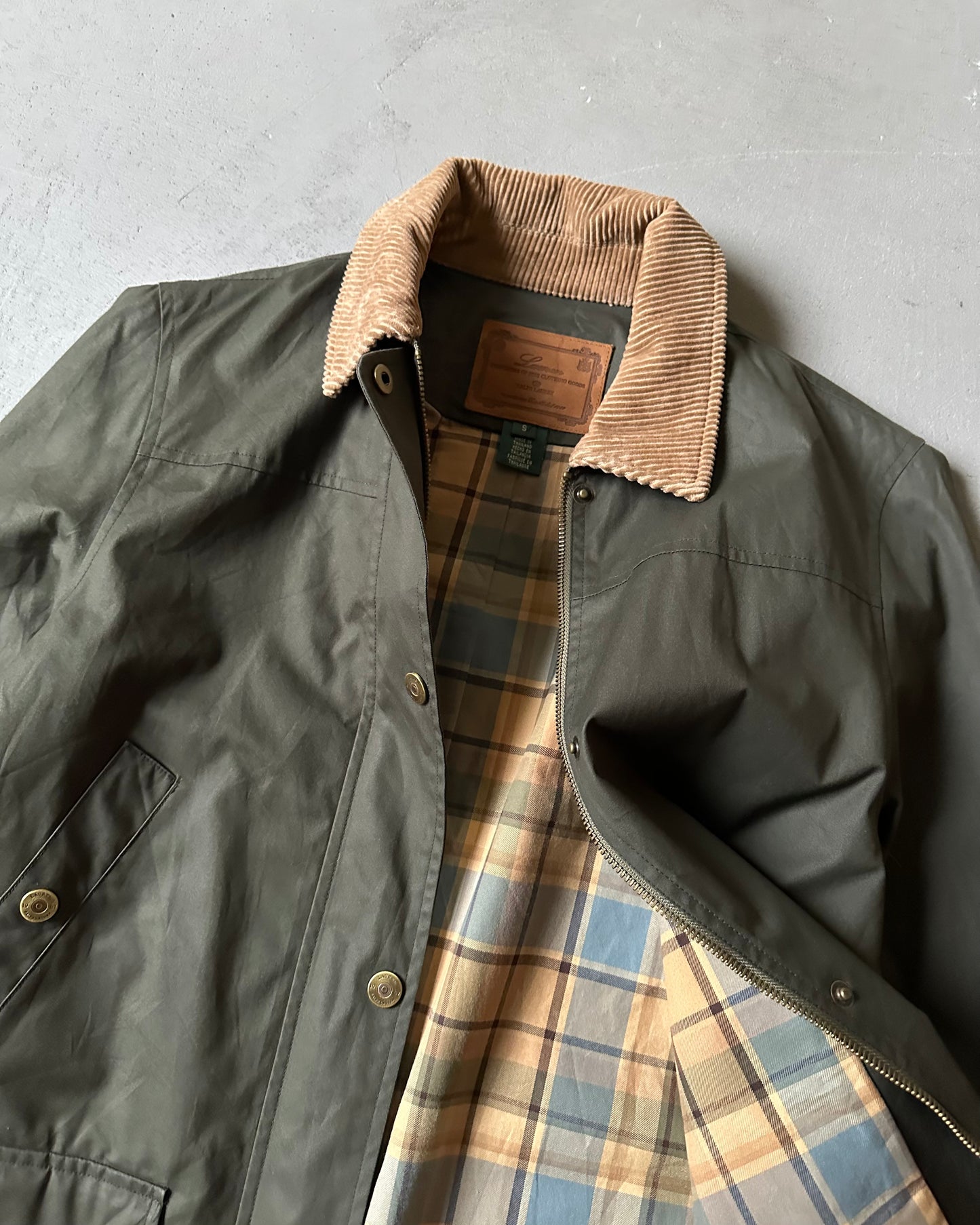 2000s - Green Lauren By RL Women's Hunting Jacket - (W)S