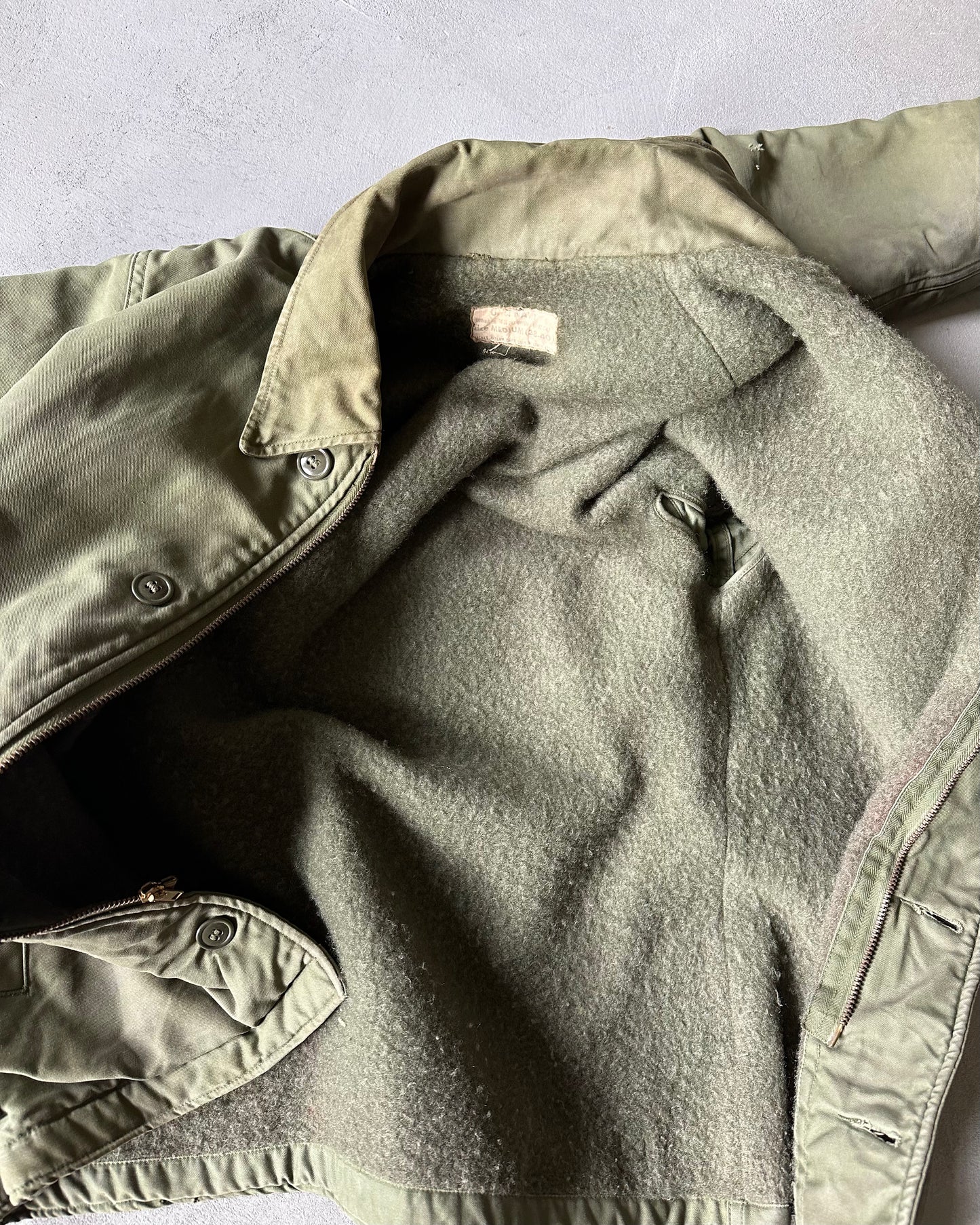 1960s - Green A-2 Deck Jacket - M