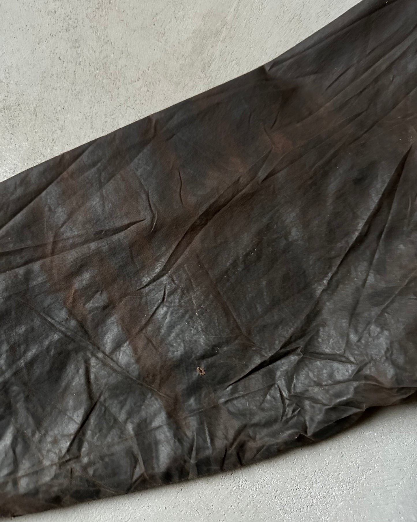 1990s - Distressed Brown Barbour Gamefair Jacket - 48