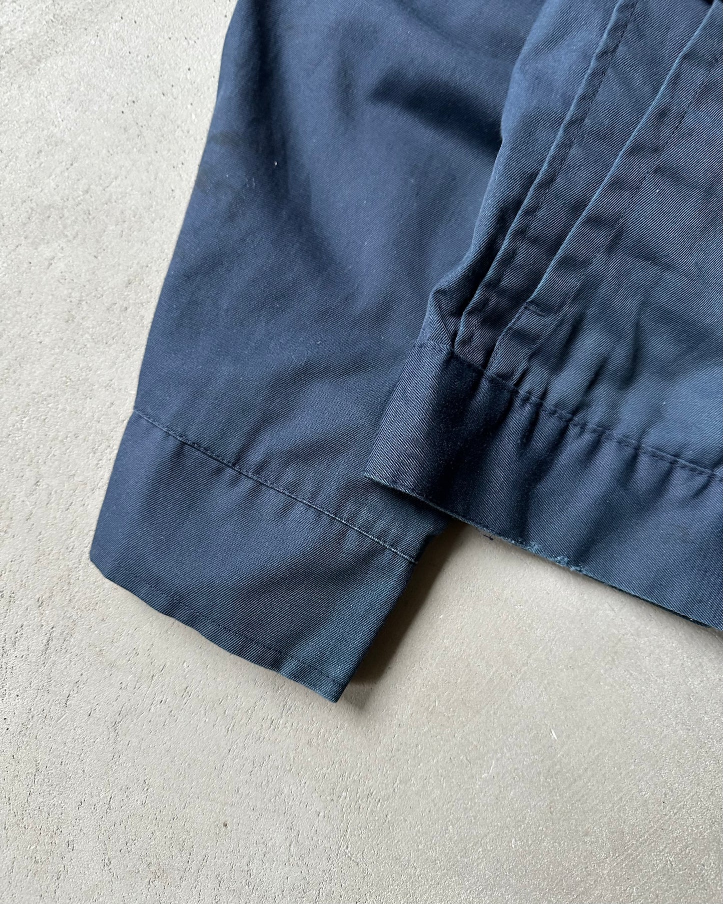 1980s - Navy U.S Flag Work Jacket - L