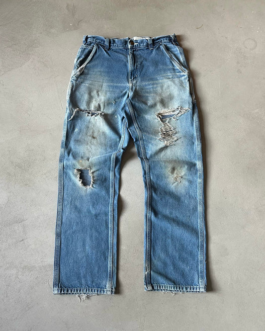 2000s - Distressed Carhartt Carpenter Jeans - 32x31