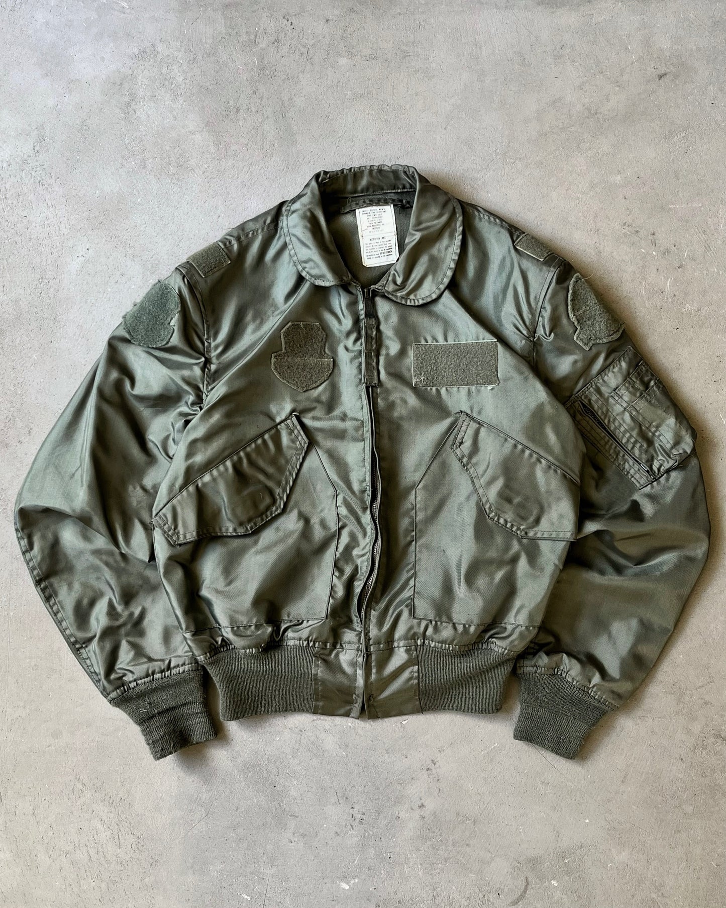 Années 80 - Blouson vert CWU-36/P Alpha Industries - T. S/M