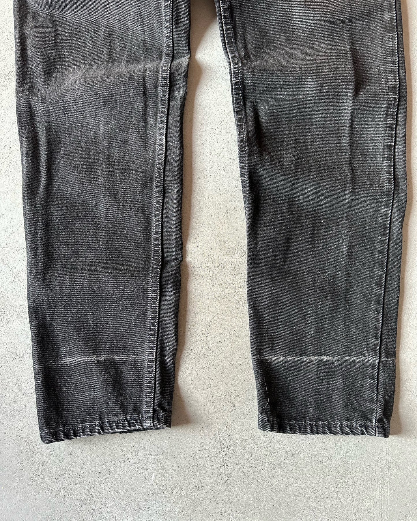 1990s - Black 550 Levi's Jeans - 33x35