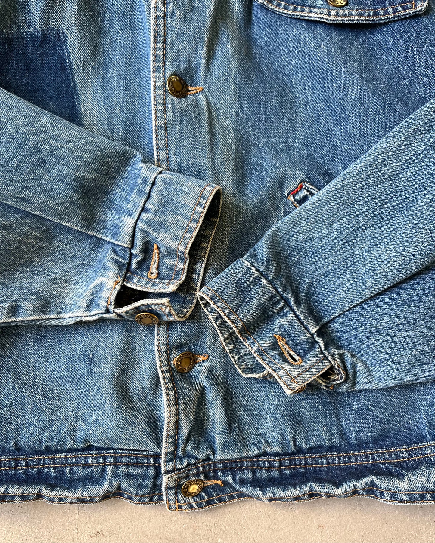 1980s - Euro Denim Jacket - XS/S