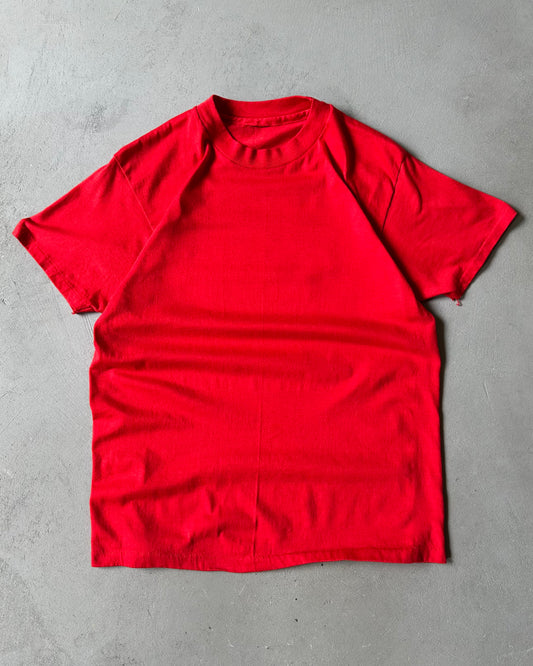 1980s - Red "HOG" T-Shirt - S/M