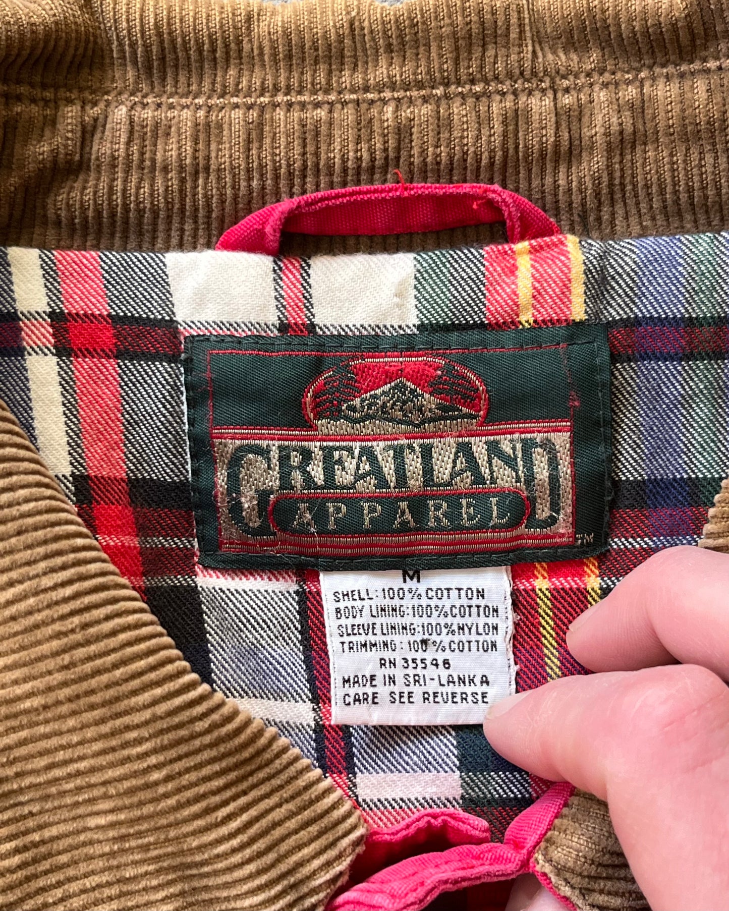 1990s - Faded Red Barn Jacket - M