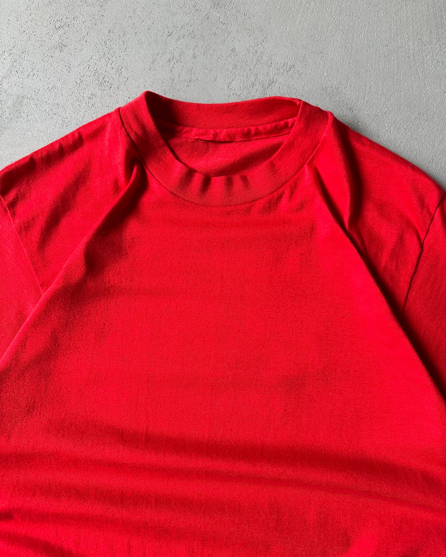 1980s - Red "HOG" T-Shirt - S/M