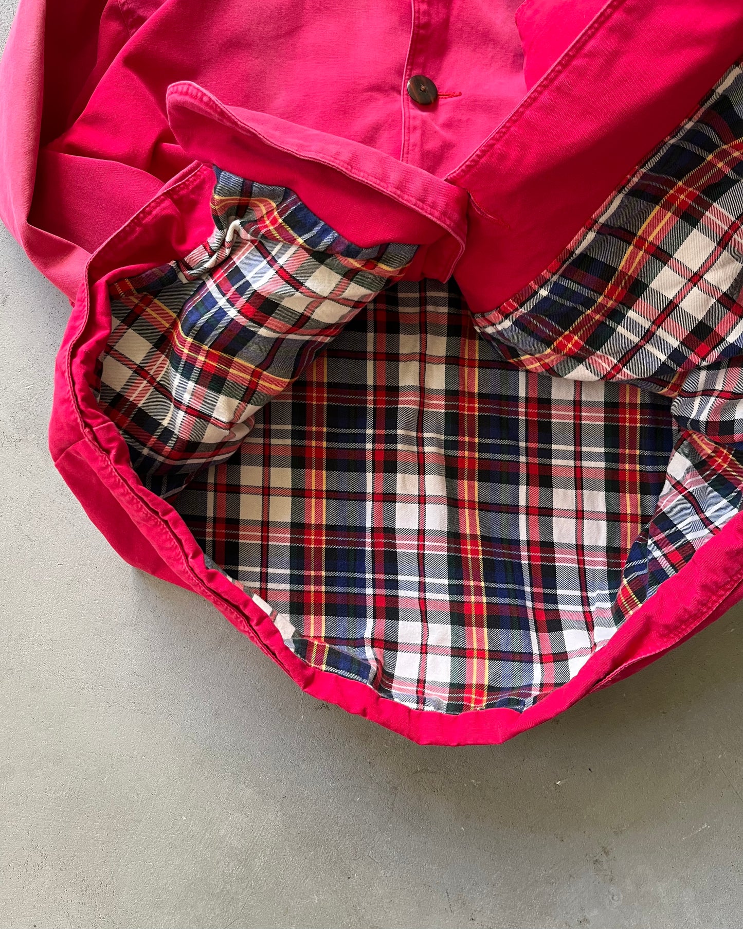 1990s - Faded Red Barn Jacket - M