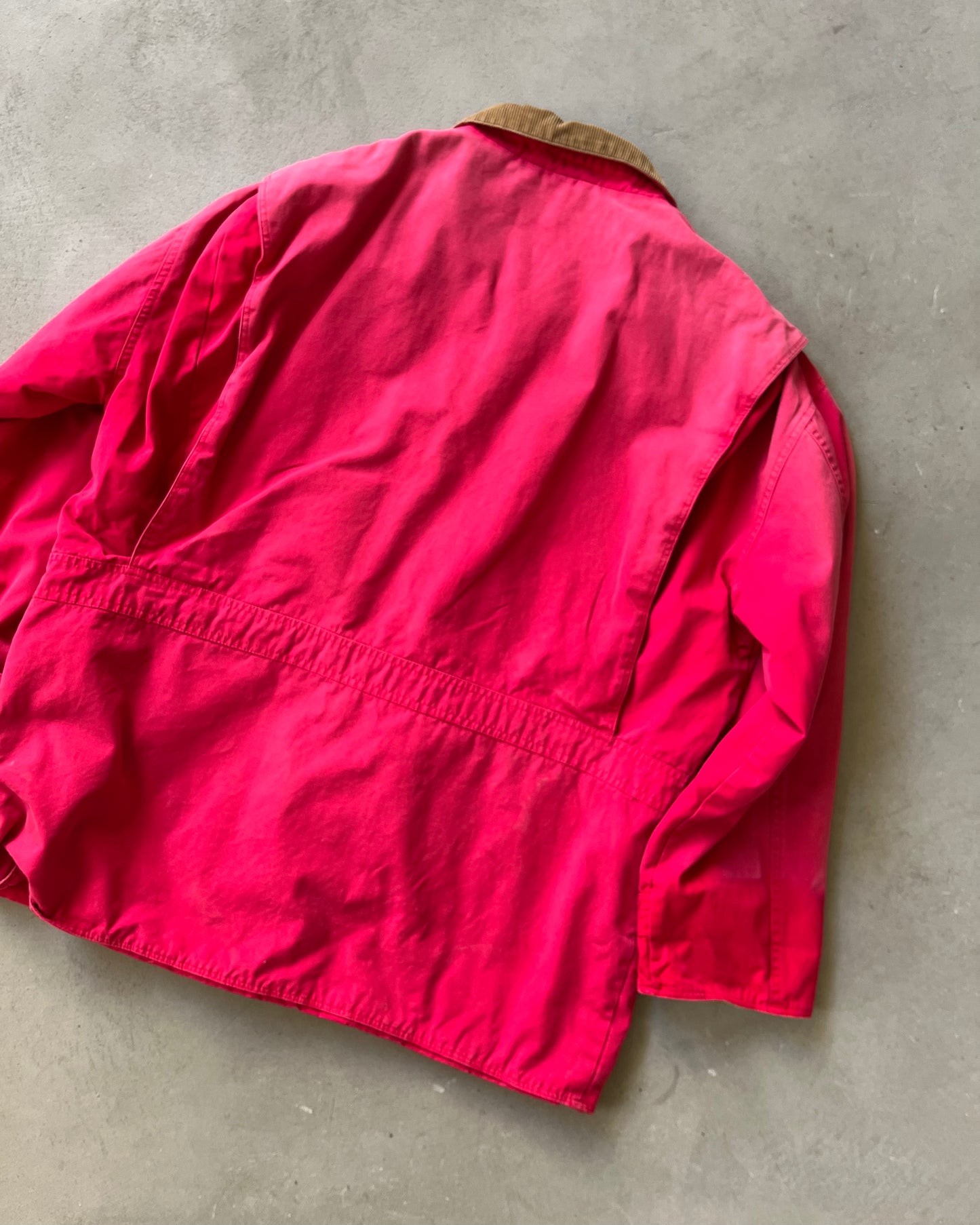 1990s - Faded Red Barn Jacket - M
