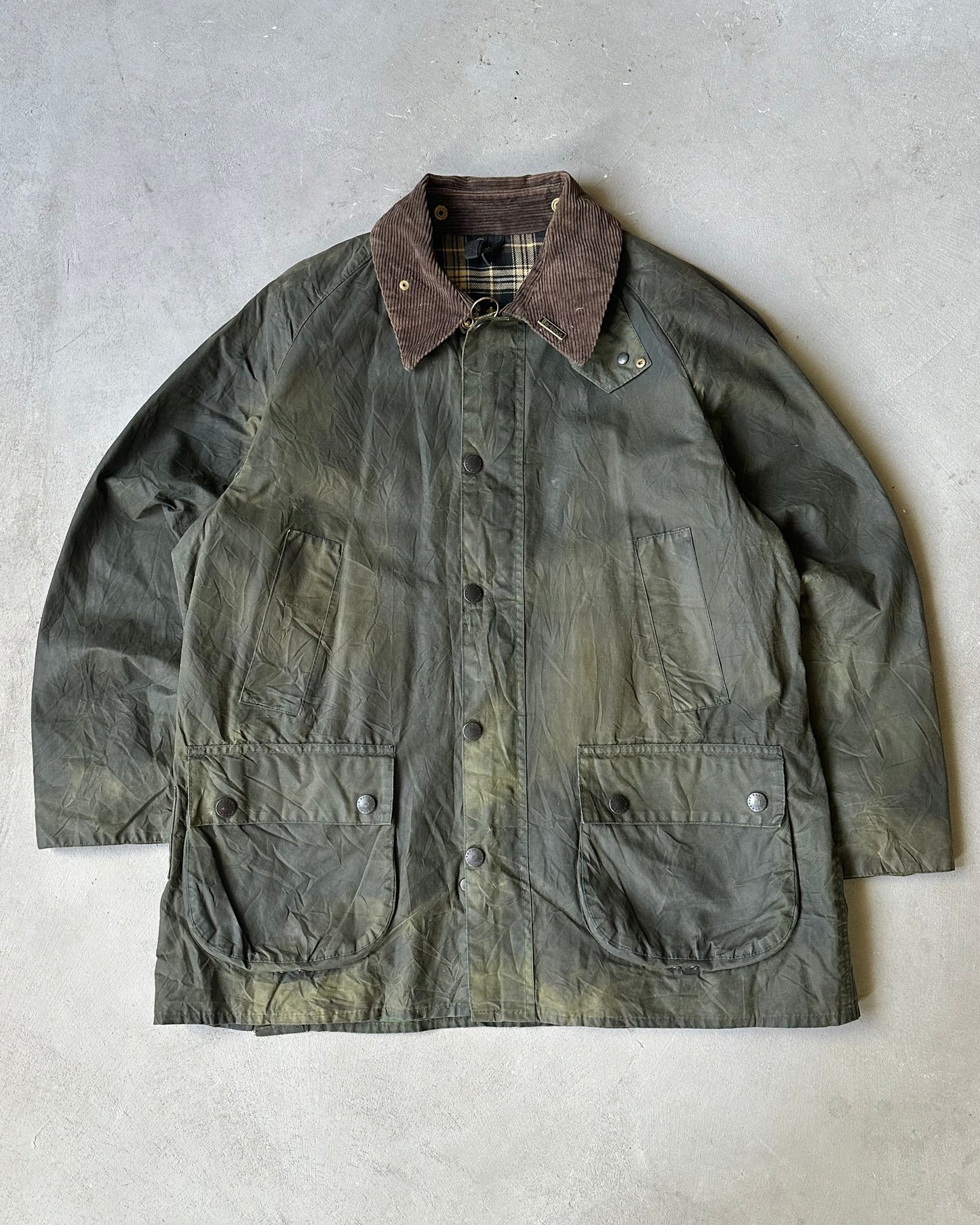 1990s - Green Barbour Bedale Jacket - 42
