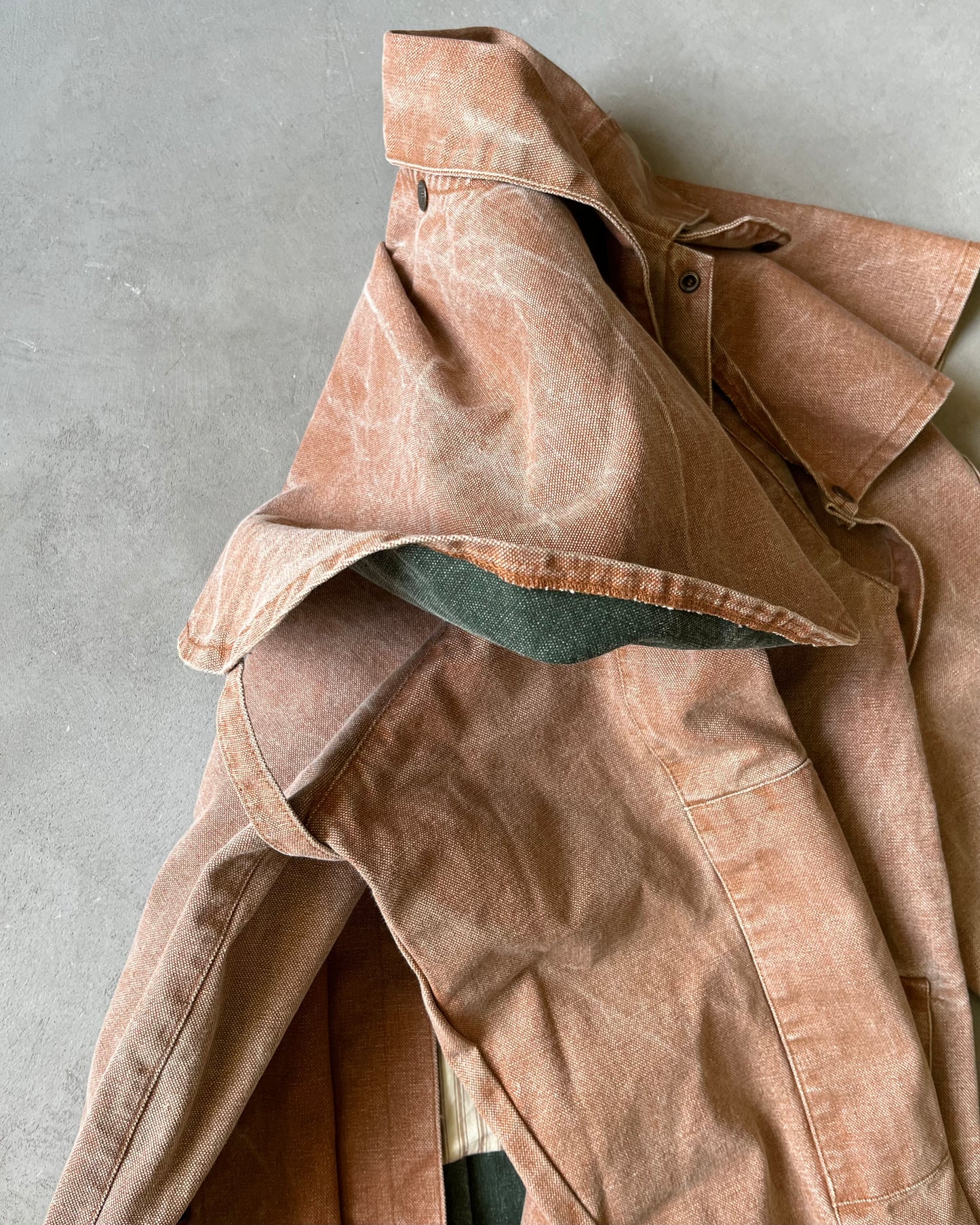 Années 90 - Manteau de poussière marron clair style brousse australienne - S